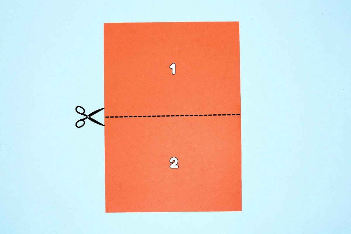 Origami sword step 13