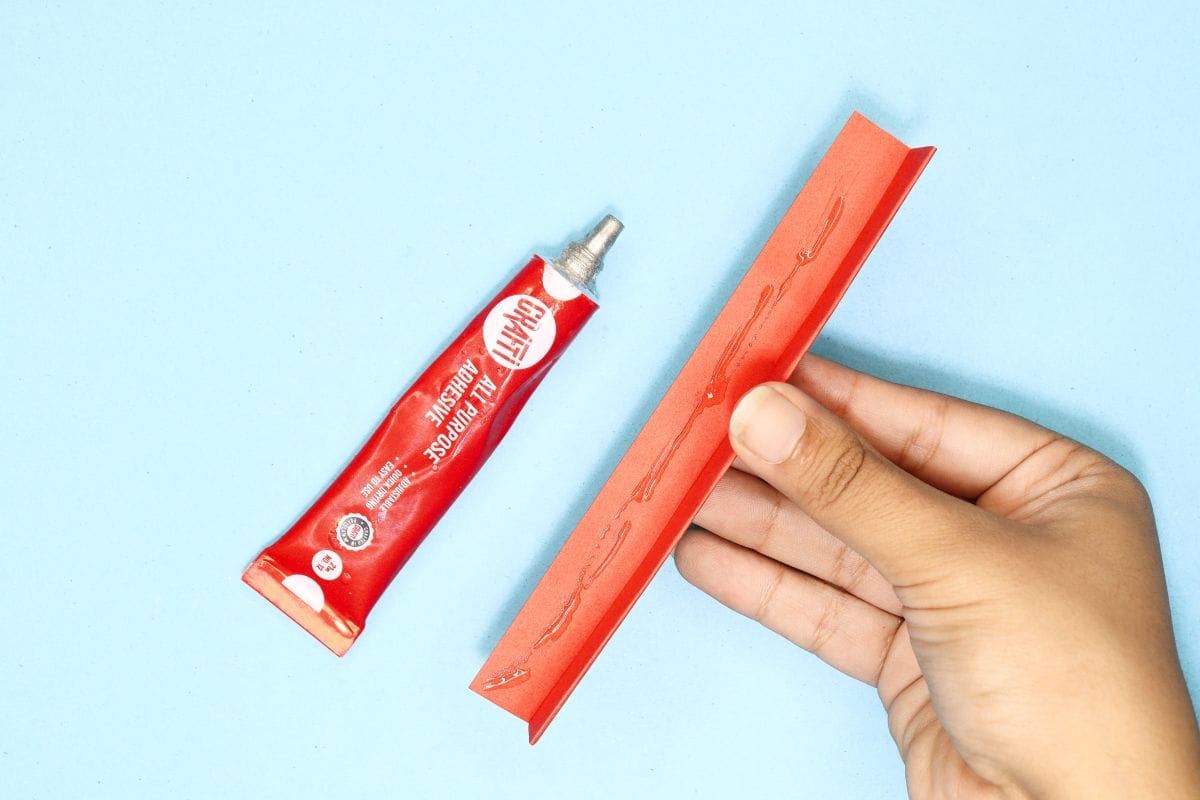 Origami sword step 19