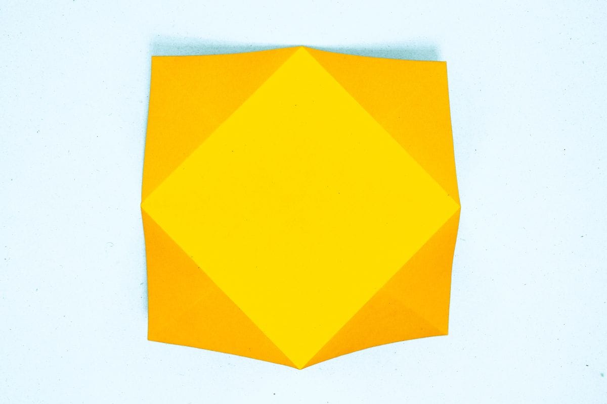 Origami unicorn step 09