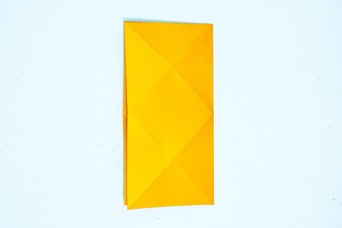 Origami unicorn step 10