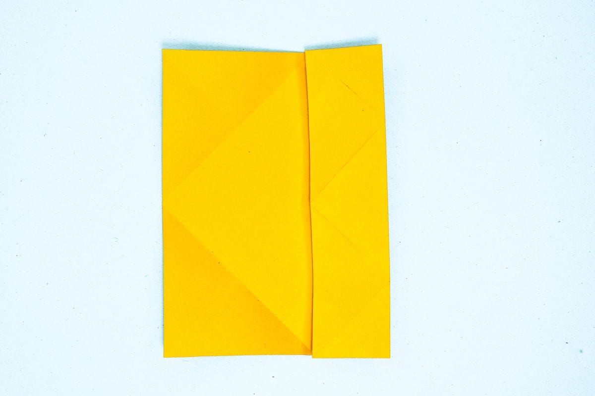 Origami unicorn step 12