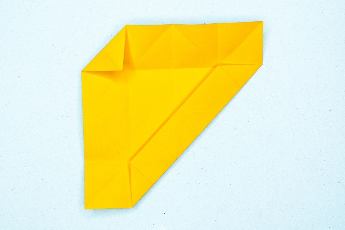 Origami unicorn step 22