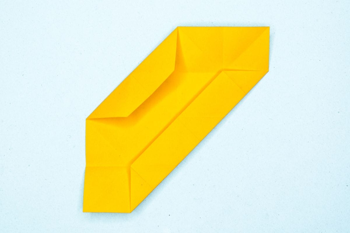 Origami unicorn step 23