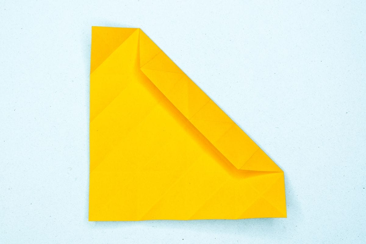 Origami unicorn step 28