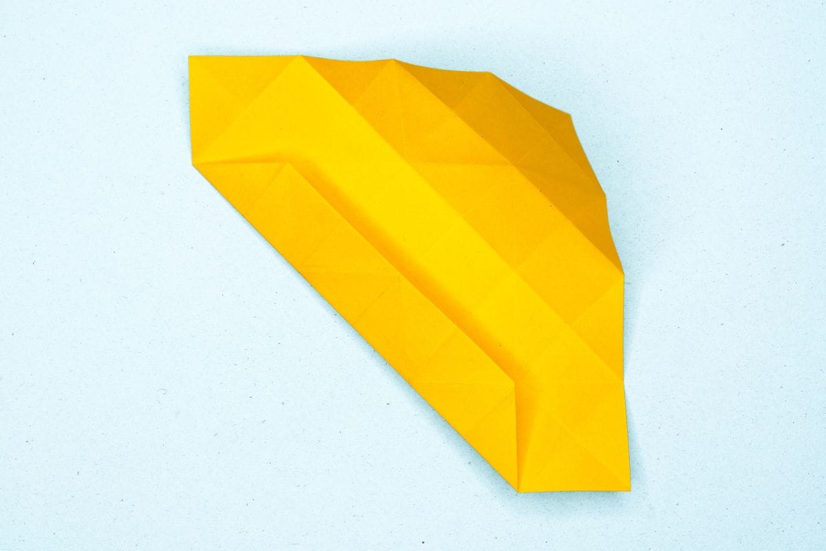 Origami unicorn step 32