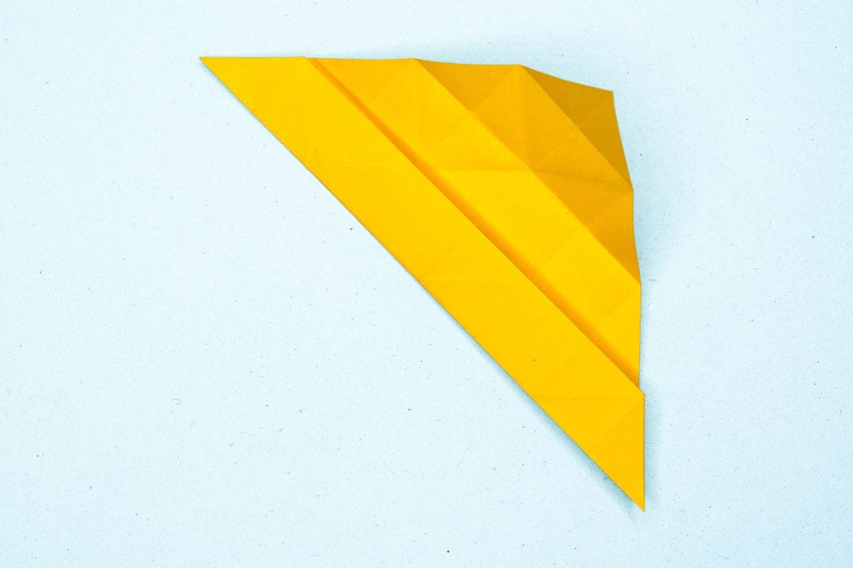 Origami unicorn step 33