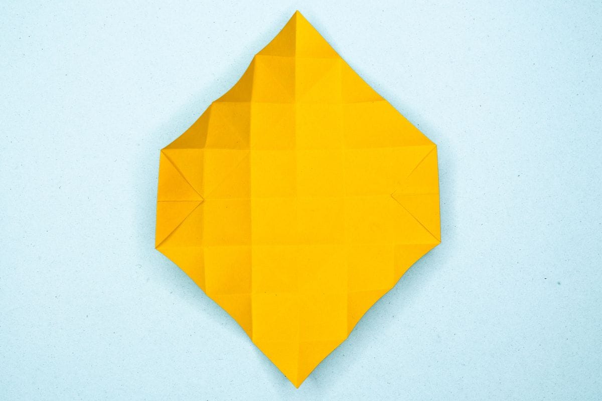 Origami unicorn step 36
