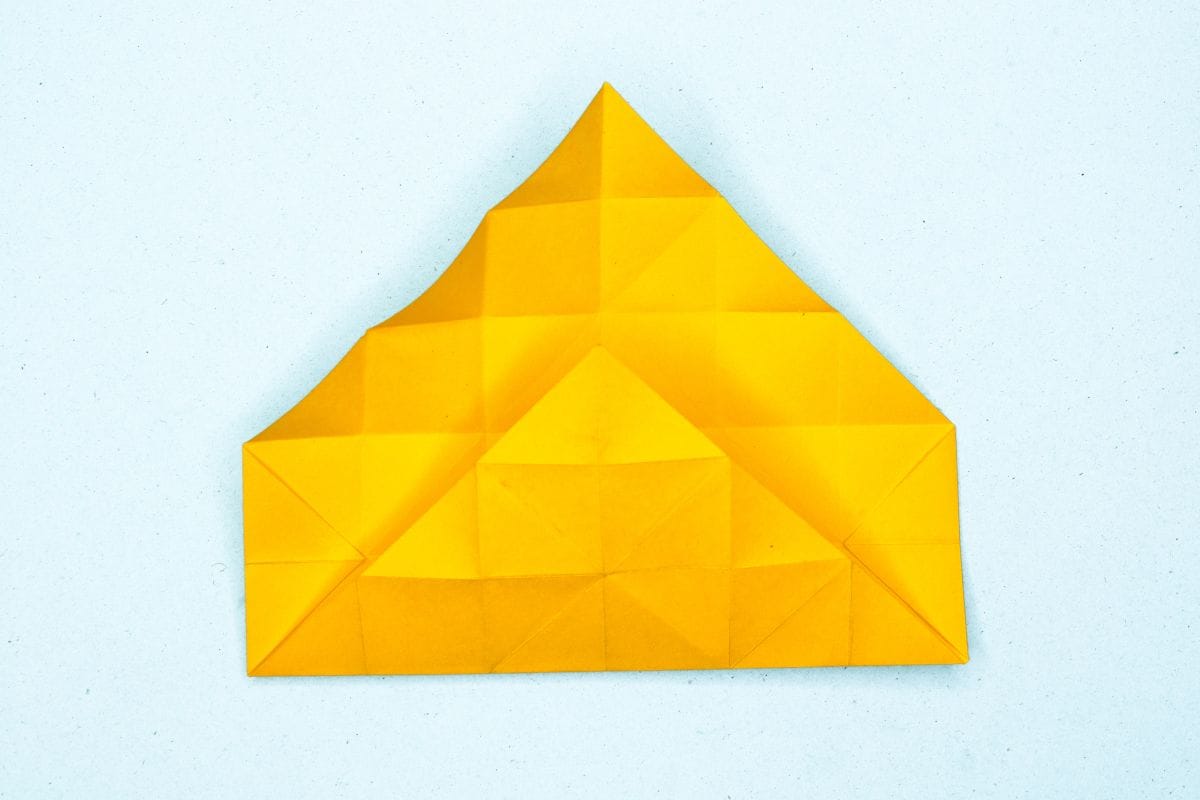 Origami unicorn step 37