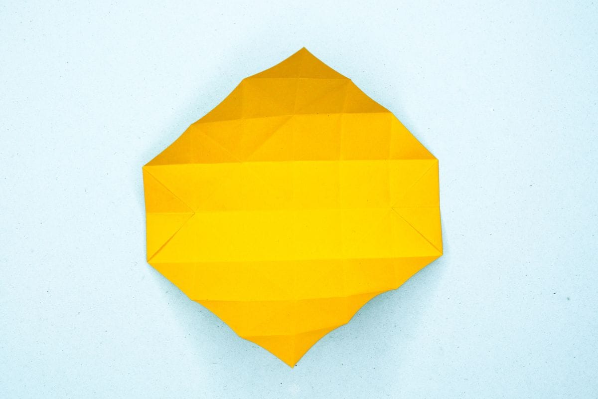 Origami unicorn step 40