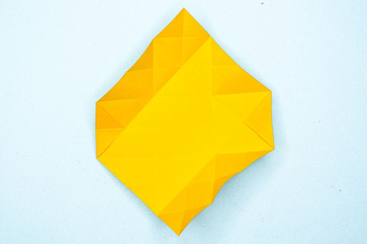 Origami unicorn step 44