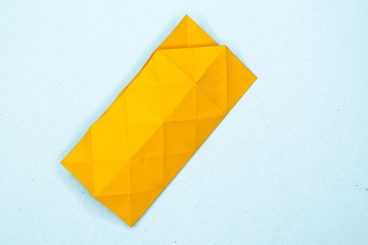 Origami unicorn step 45