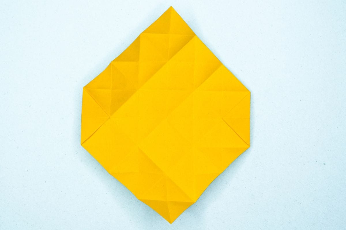 Origami unicorn step 46