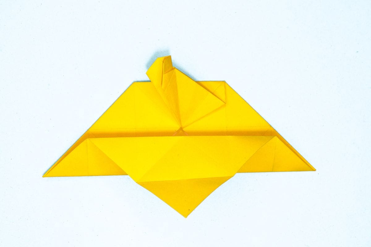 Origami unicorn step 66