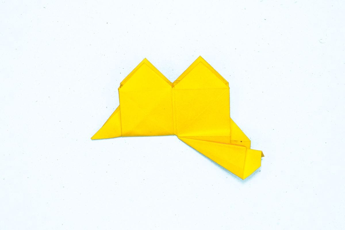 Origami unicorn step 79