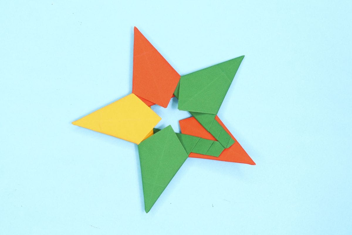 Christmas star step 29