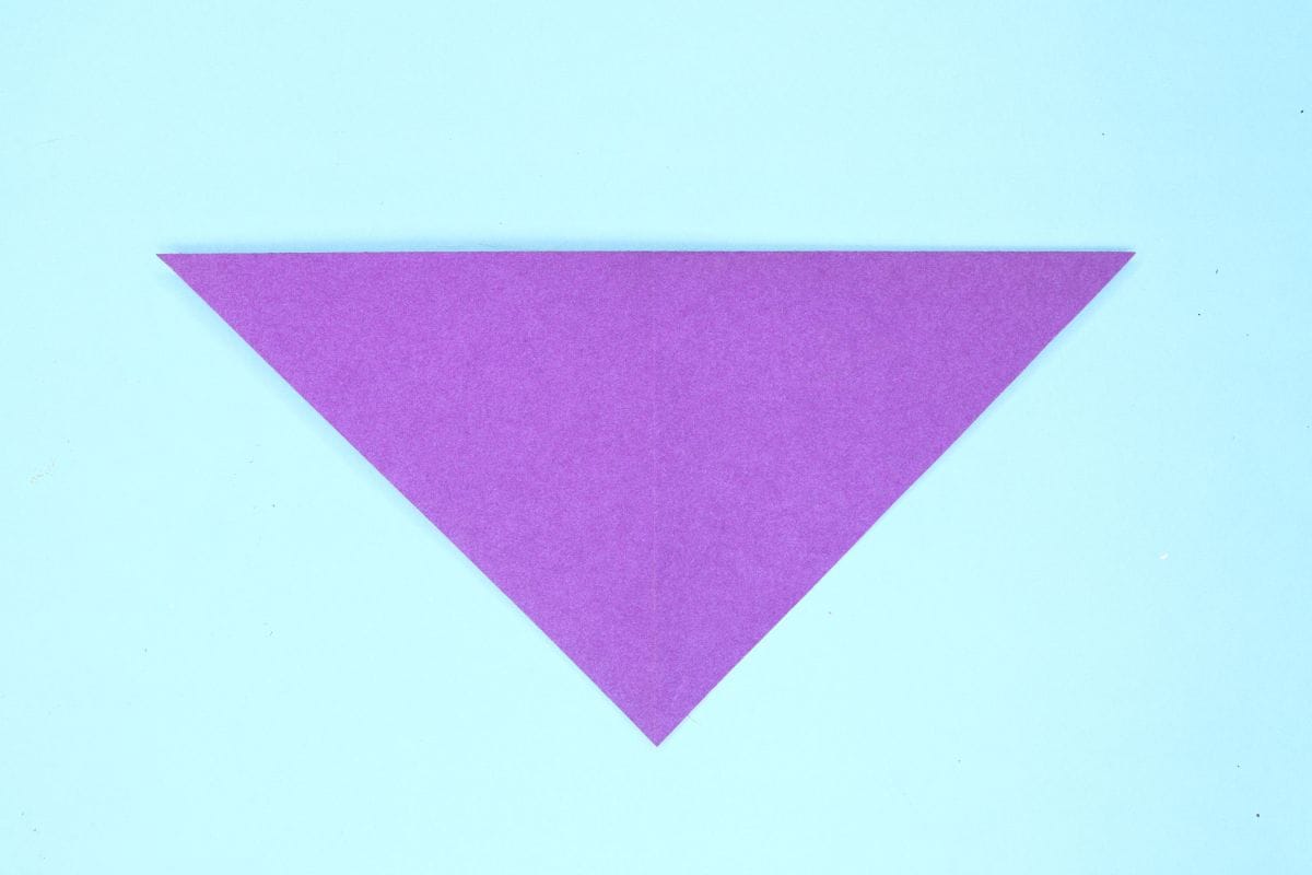 Origami angel step 05