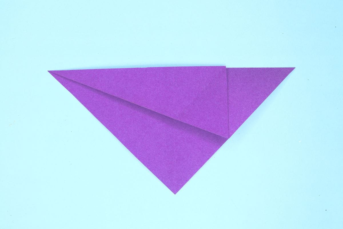 Origami angel step 06