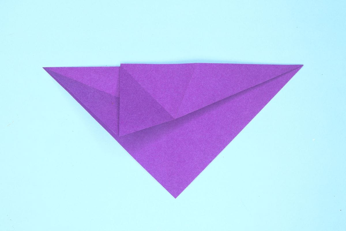 Origami angel step 08