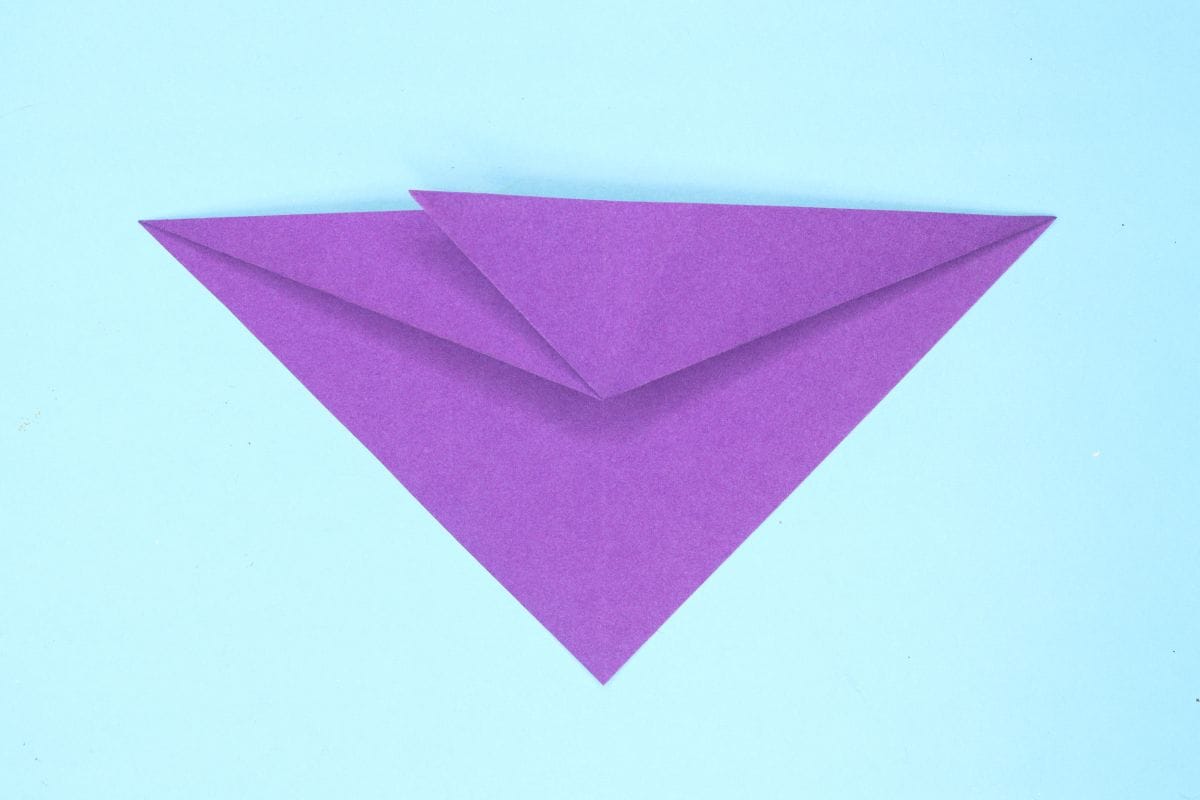 Origami angel step 12