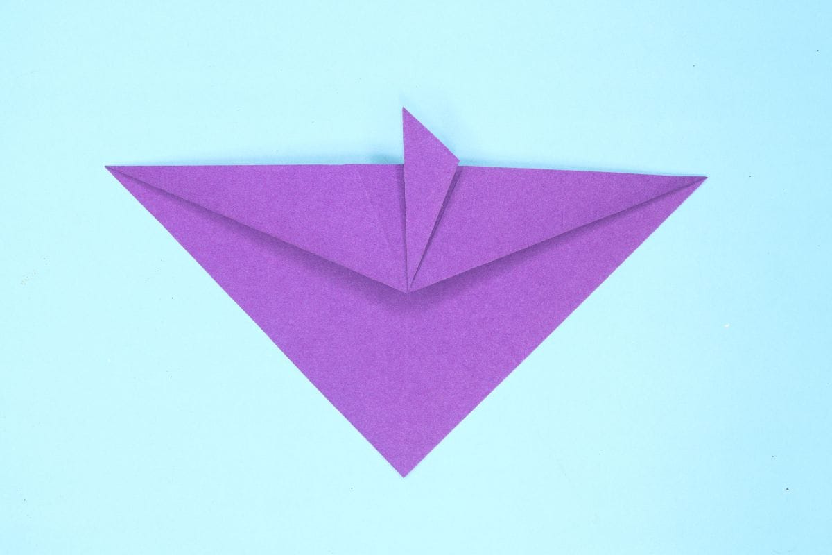 Origami angel step 14