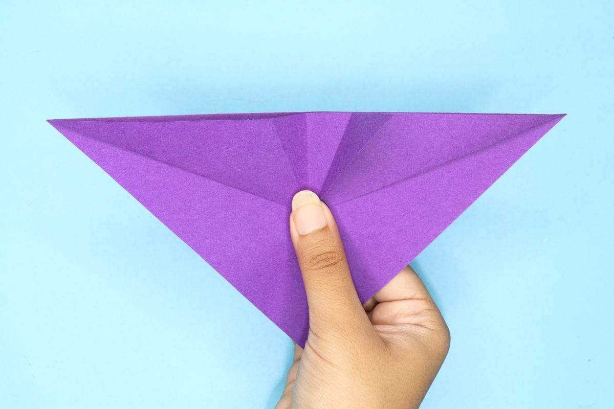 Origami angel step 15