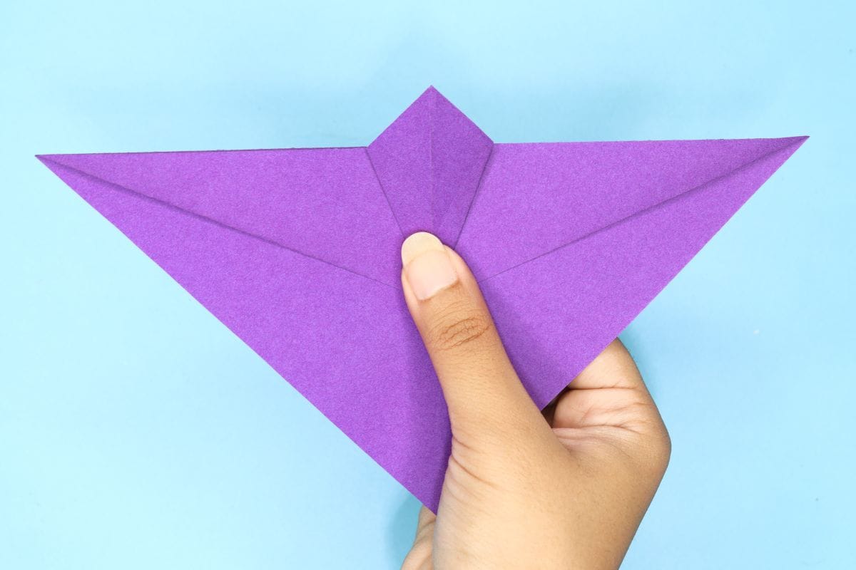 Origami angel step 17