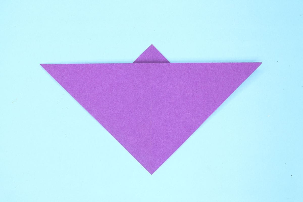 Origami angel step 18