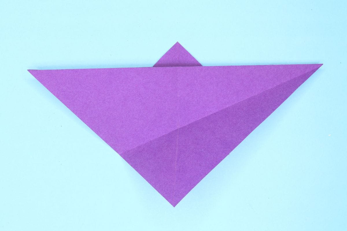 Origami angel step 20