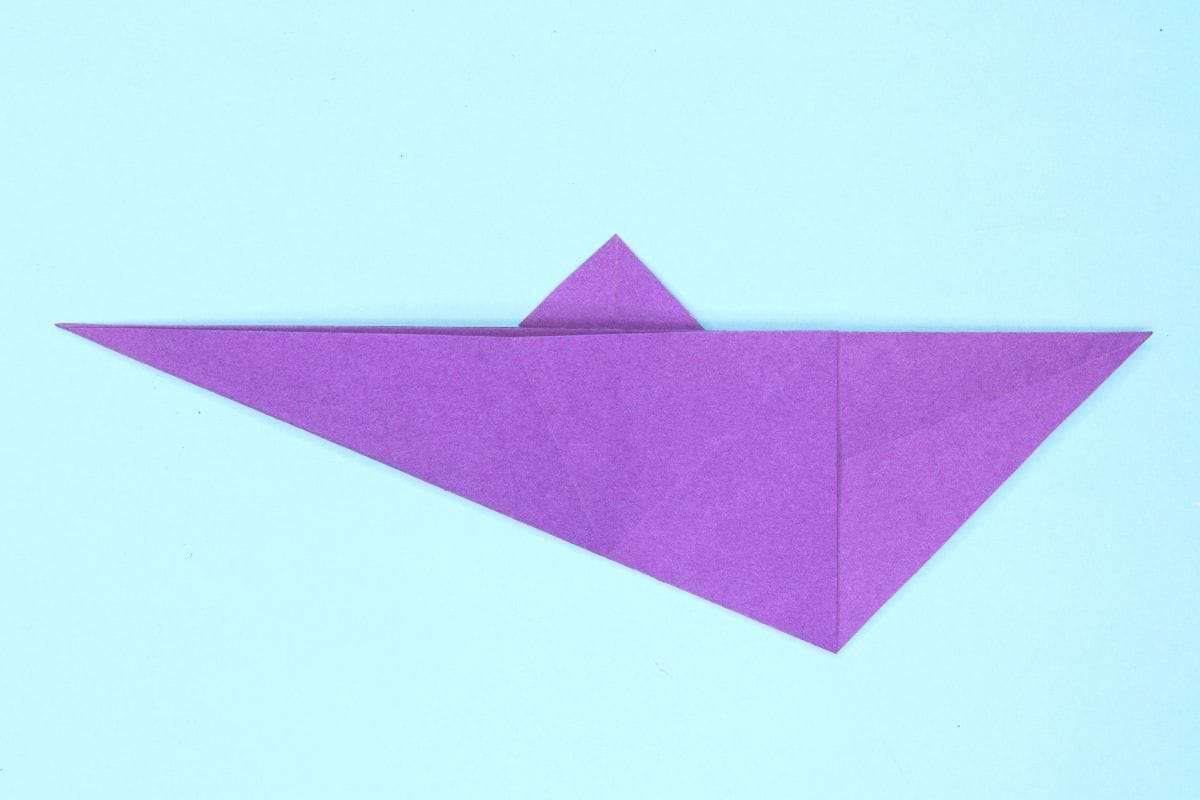 Origami angel step 21