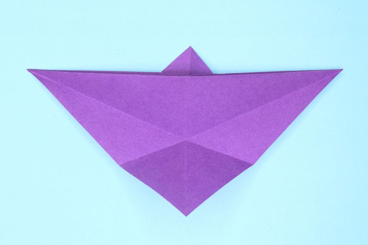 Origami angel step 22