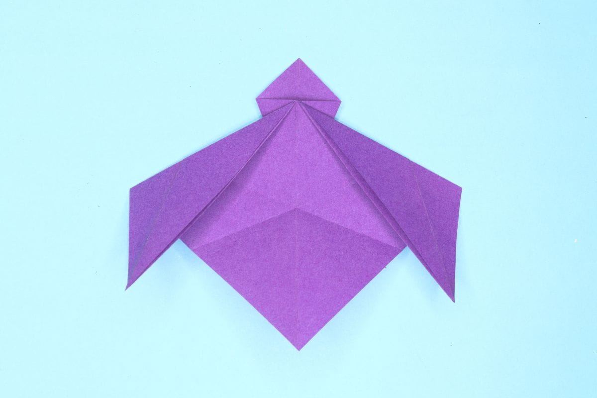 Origami angel step 24
