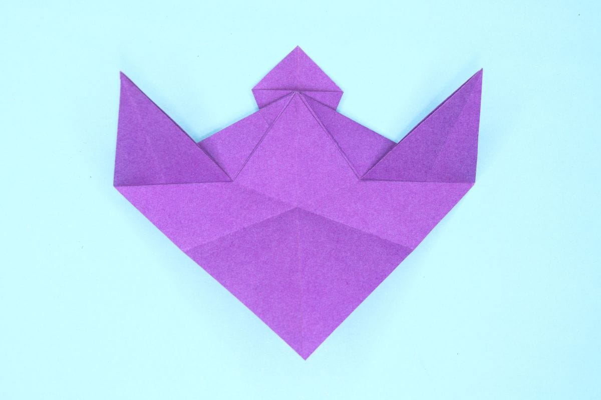 Origami angel step 26