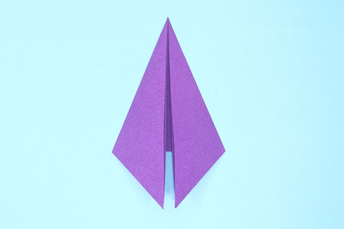 Origami angel step 34