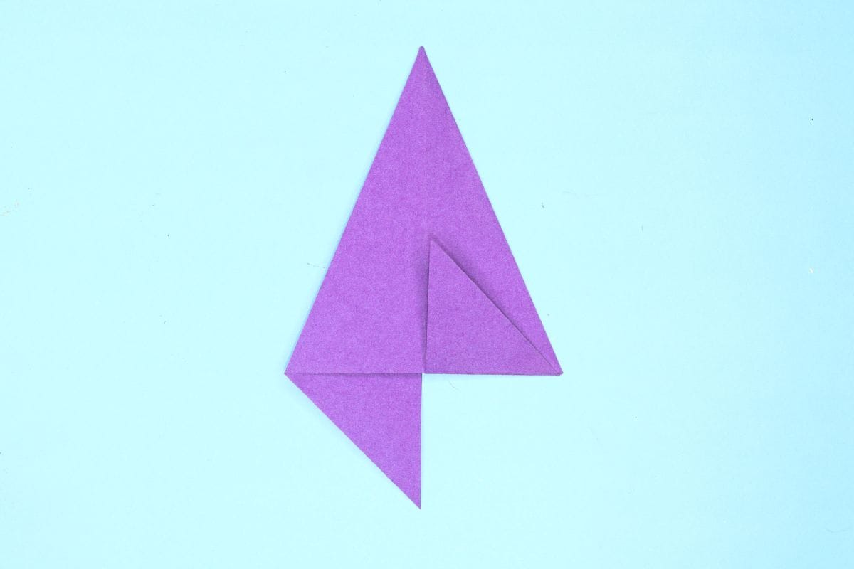 Origami angel step 36