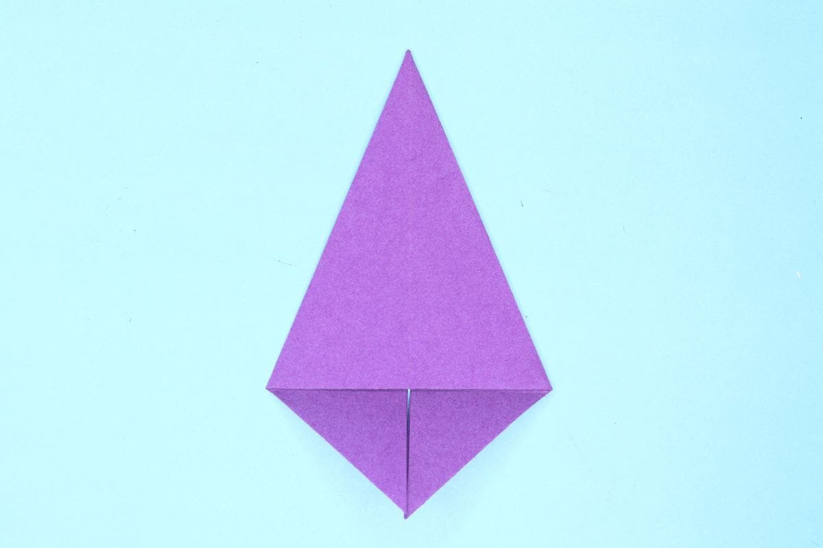 Origami angel step 38