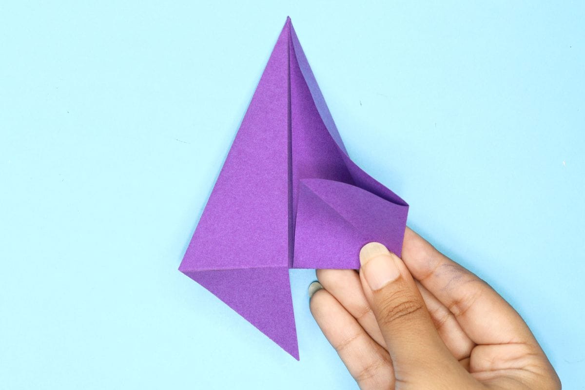 Origami angel step 41
