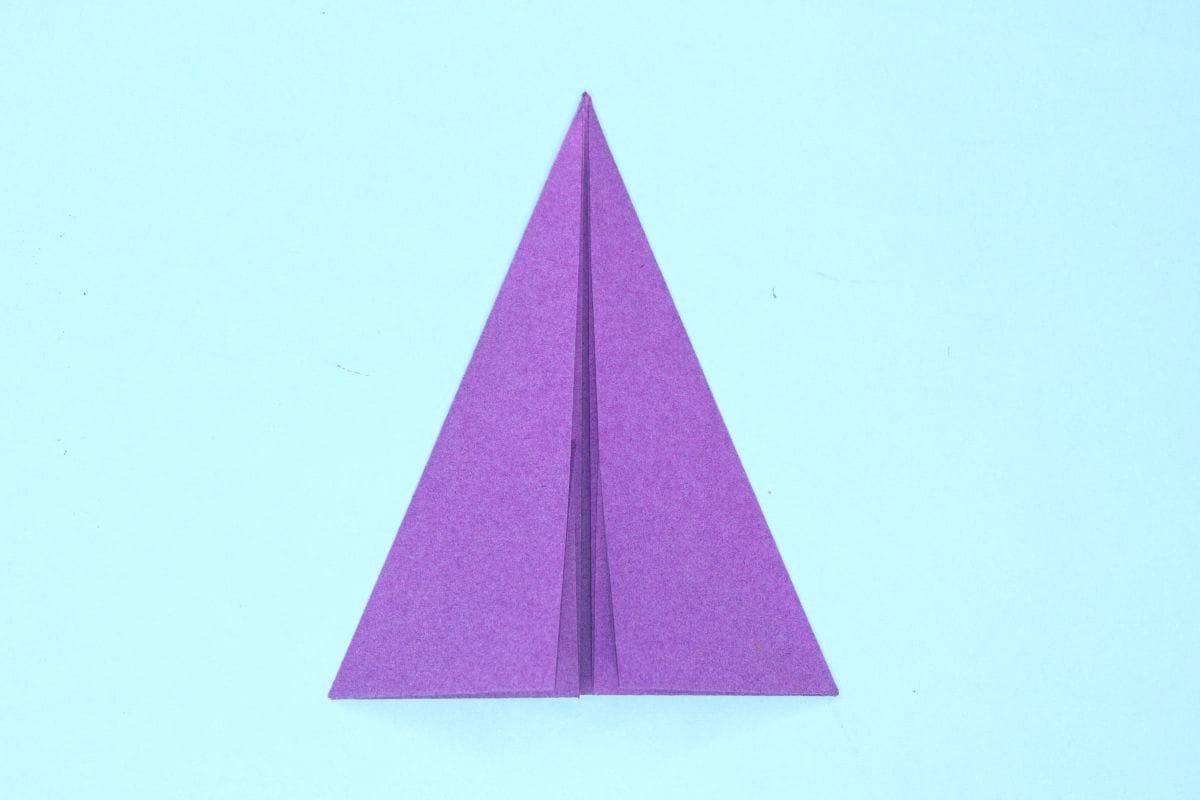 Origami angel step 44