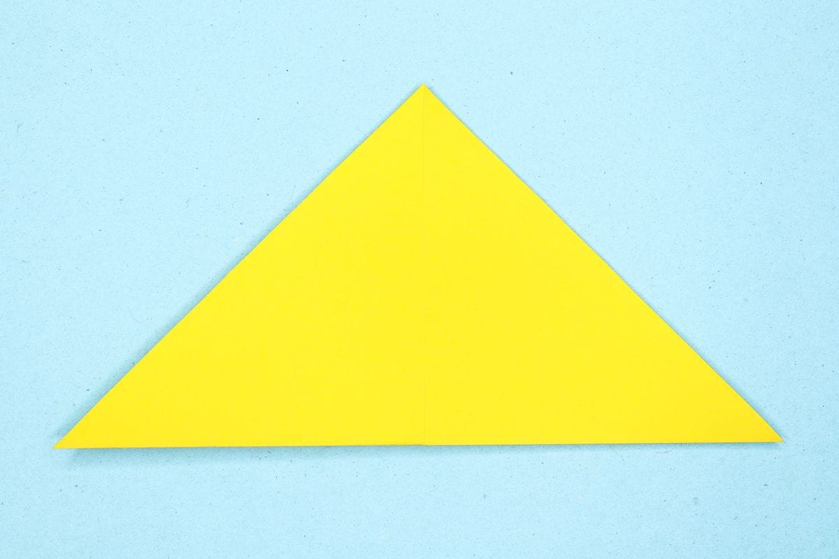 Origami chick step 05