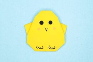Easy and Cute Origami Chick Instructions