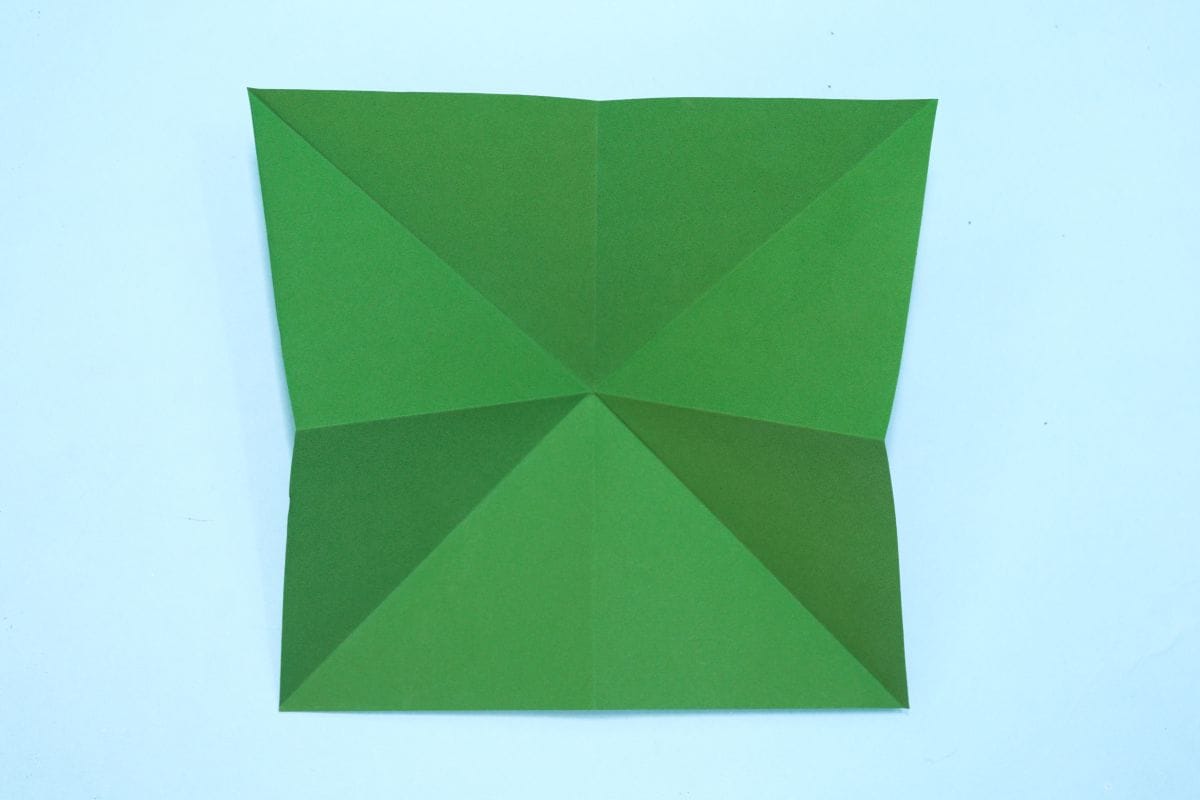 Origami Dinosaur step 10