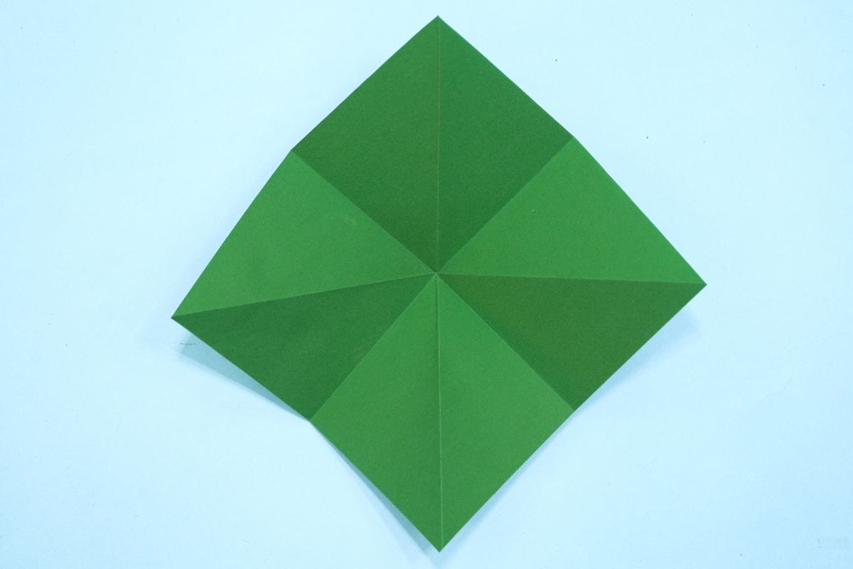 Origami Dinosaur step 11