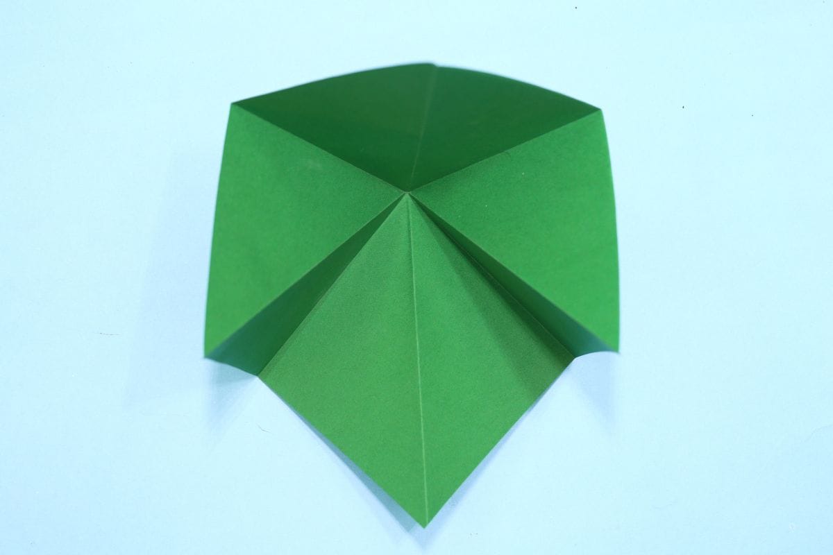 Origami Dinosaur step 12