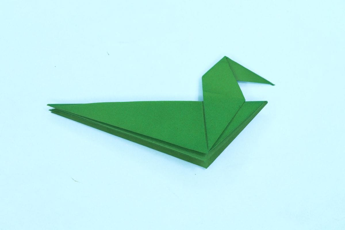 Origami Dinosaur step 38