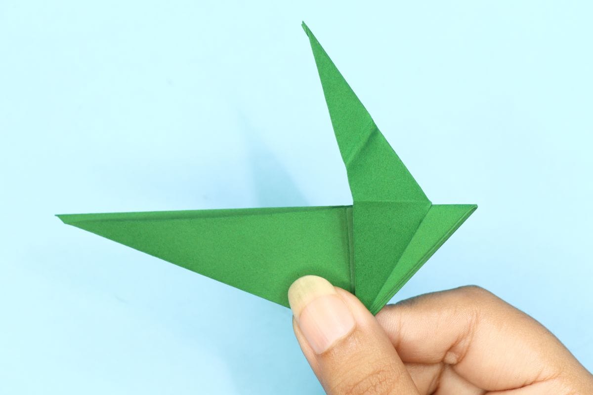 Origami Dinosaur step 39