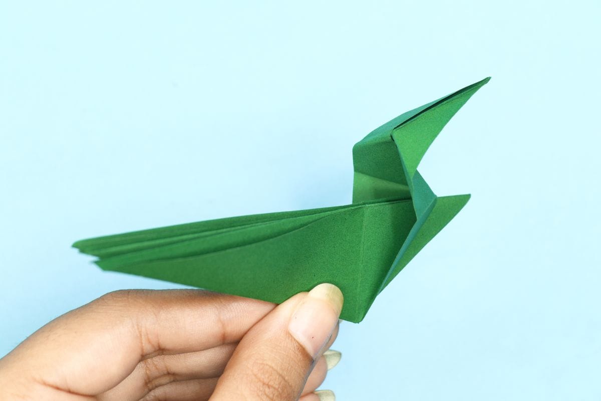 Origami Dinosaur step 40