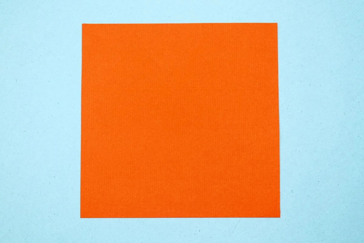 Origami dress step 01