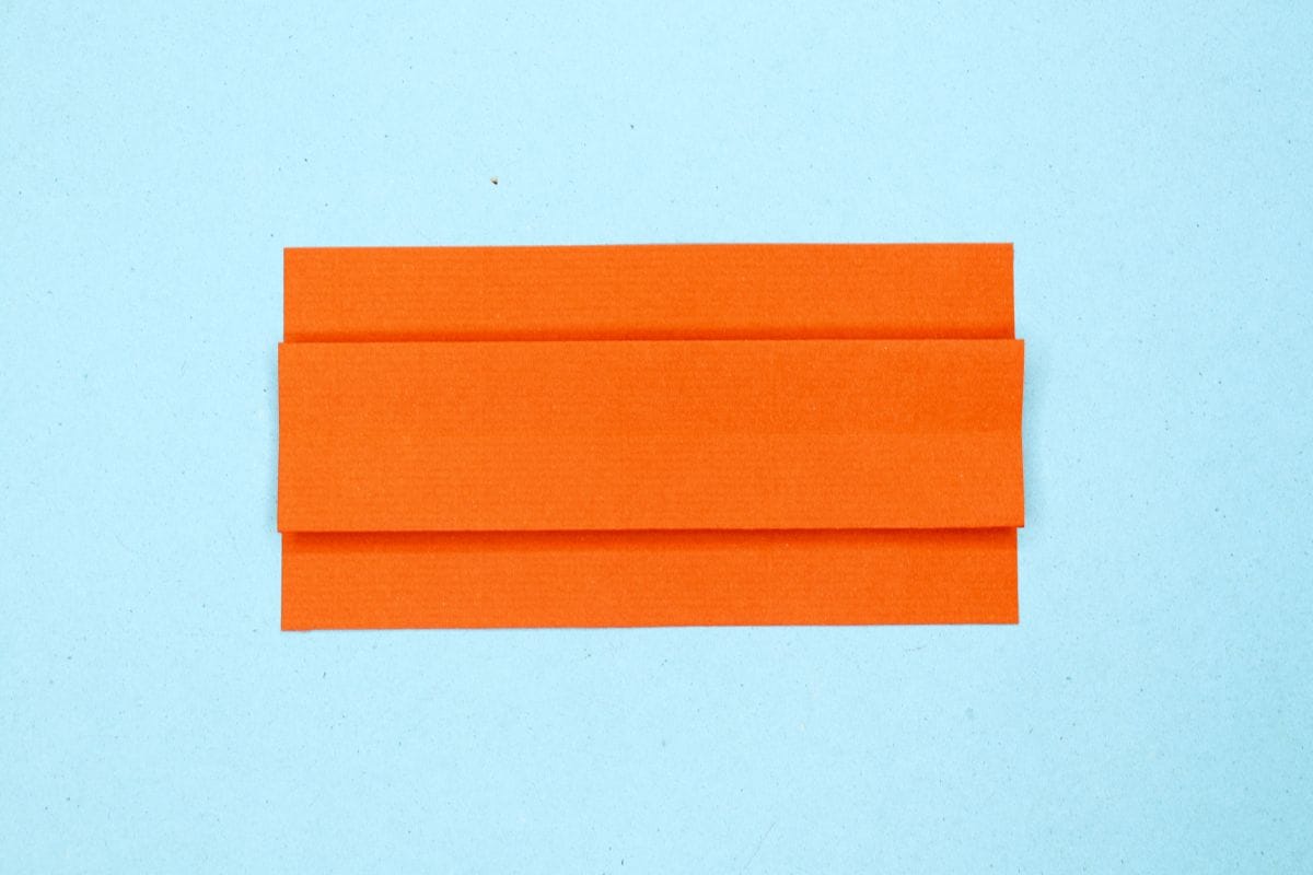 Origami dress step 10