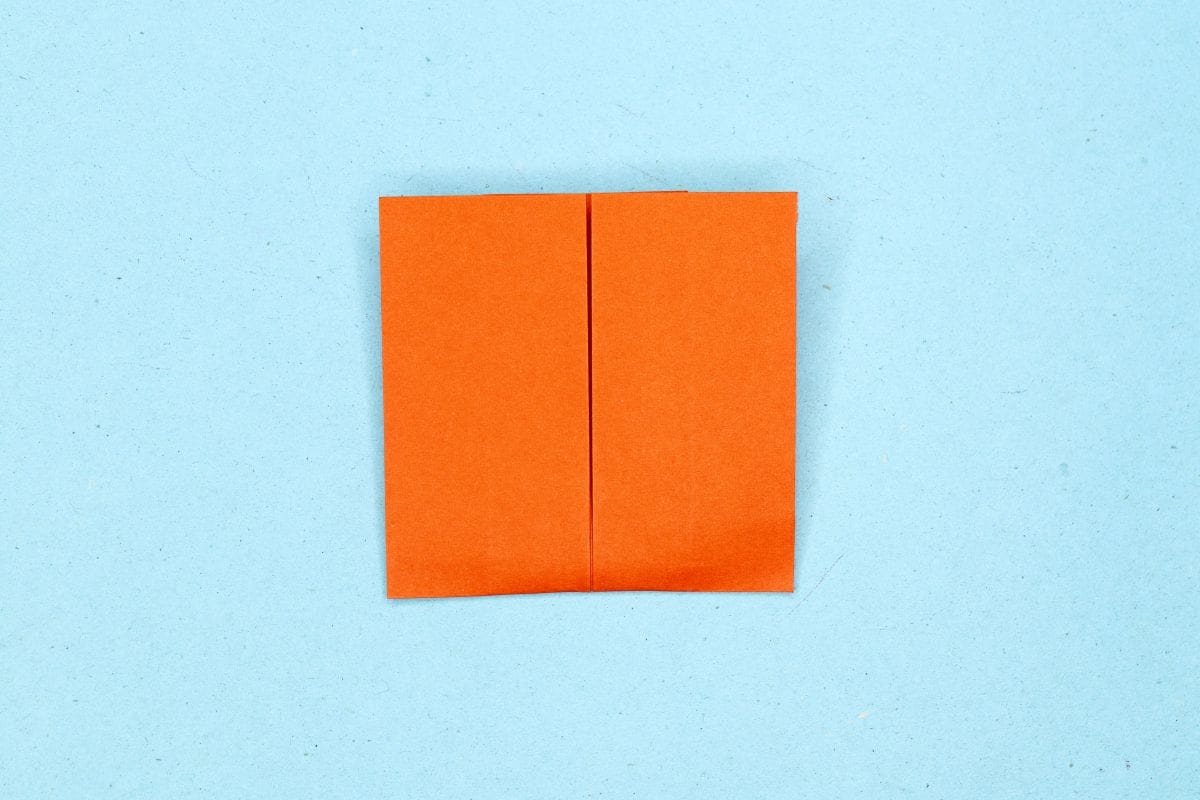 Origami dress step 12