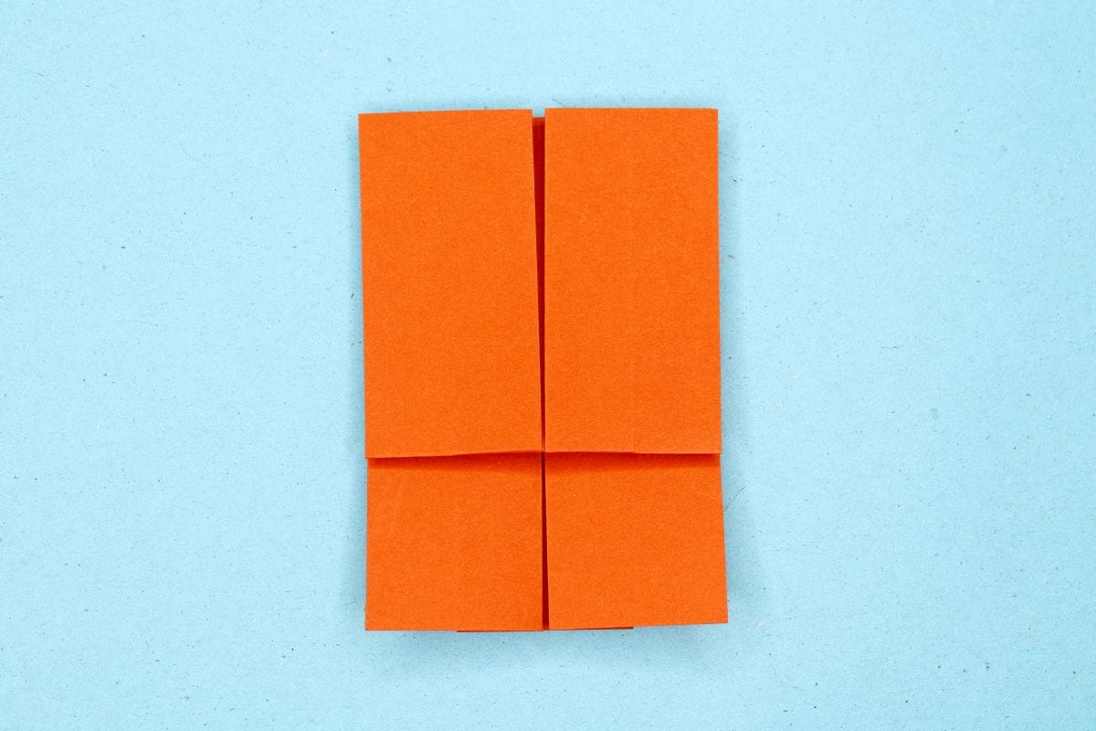 Origami dress step 14