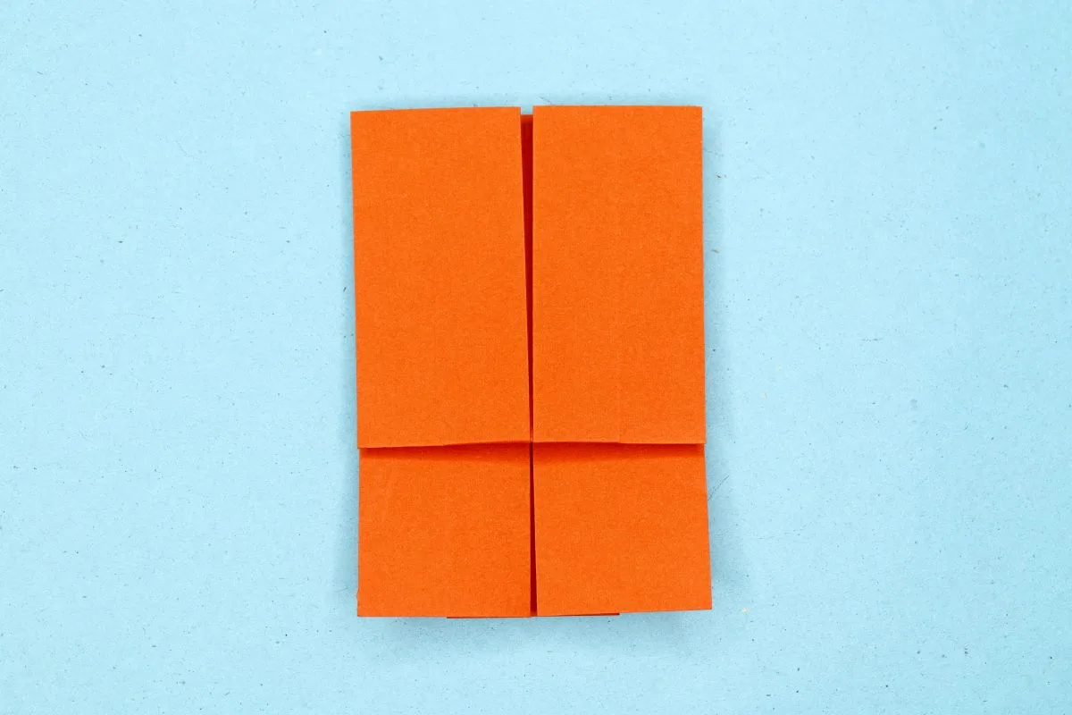 Origami dress step 14